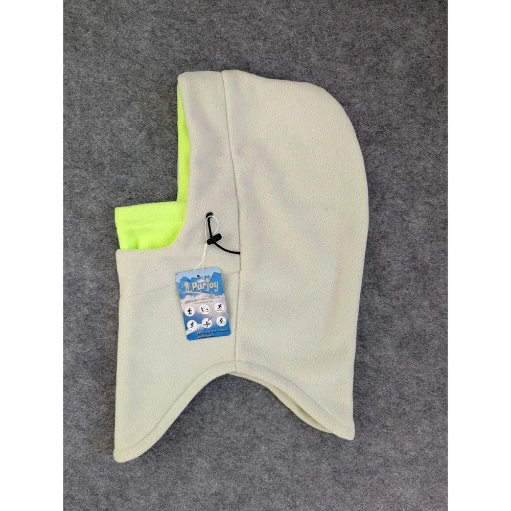 NWT Purjoy Multipurpose Thermal Warm Fleece Balaclava Hood Full Face Mask